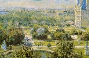 View of Tuileries Gardens, Paris, Claude Monet